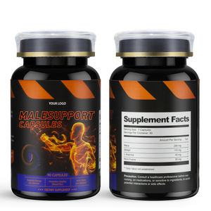 Pure Malesupport <span class=keywords><strong>Capsules</strong></span> Met L-Arginine Voor Dagelijkse Energieondersteuning En Natuurlijk Wellness 90 Count - Product Image 3