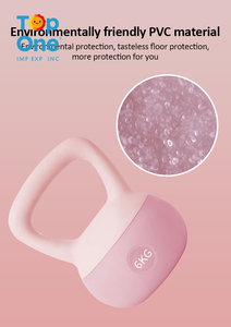 TopOne femmes dames hanches façonnage sable Kettlebell Squat musculation rose doux bouilloire cloche - Product Image 4