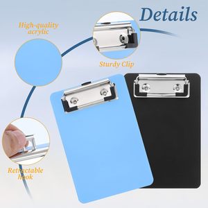 Nouveau design : Organiseur de classement en plastique, produits portables, presse-papiers d'allaitement format A5 en plastique - Product Image 3