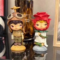 Figurines Popmart Hirono Prince Series, figurines en boîte mystère, design aléatoire, figurines d'action, jouets de collection, décorations pour la maison