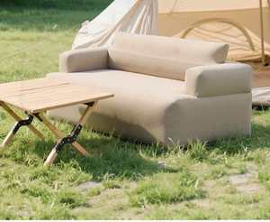 Easy <b>Inflation</b> Air Couch with Integrated Pump for Indoor/Outdoor Camping Use Single <b>Sofa</b> - Product Image 1