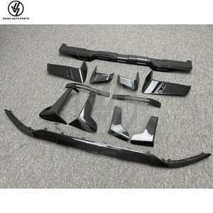 Kits de carrosserie en fibre de carbone sèche pour Mercedes Benz G Wagon W465 G500 G550 G63 2025 – Pare-chocs avant et arrière, couvercles d'aération des ailes, accessoires automobiles - Product Image 3