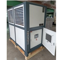 Refroidisseur industriel à panneau de commande intelligent et durable pour lignes d'extrusion