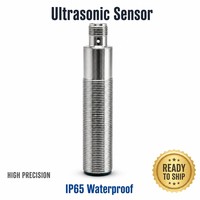 Capteur ultrasonique LORDDOM LGCB1000, étanche IP67, réglable, distance de détection 60-1000 mm, sortie 24V NPN/PNP pour le niveau de liquide