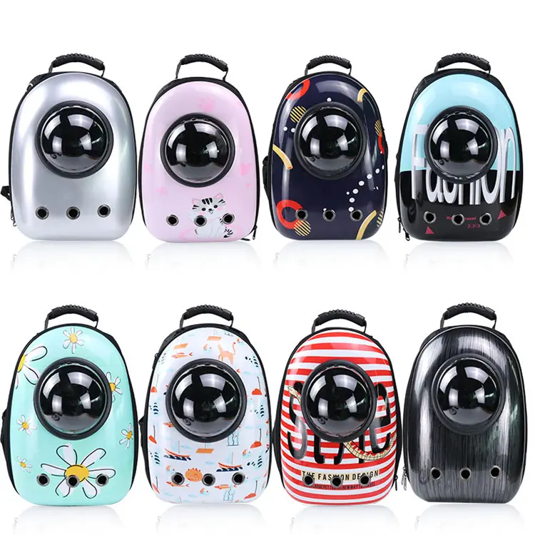 Cheap transport safety space capsule shaped pet carrier bag for dog cat