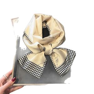 หม่อนไหมเทียมหลากสีสำหรับผู้หญิง, ริบบิ้นผ้าขนกำมะหยี่ยาวขนาดเล็กบางสำหรับฤดูใบไม้ผลิและฤดูร้อนสไตล์ใหม่ - Product Image 5