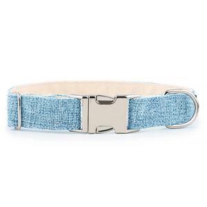 <span class=keywords><strong>Collar</strong></span> de perro de cáñamo clásico reciclado respetuoso con el medio ambiente con Clip de Metal de aleación de Zinc con logotipo personalizado - Product Image 1