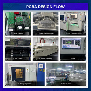 Fournisseur de fabrication de circuits imprimés Jiehao pour circuits imprimés multicouches, masque de soudure jaune, modèle A002, OEM PCBA - Product Image 4