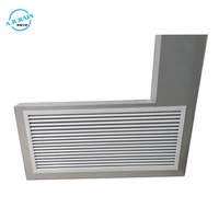 Grille d'aération en aluminium avec lames réglables pour la ventilation CVC