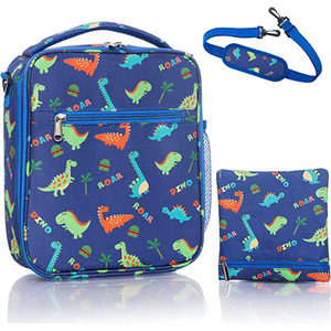 <b>Lunch</b> <b>Boxes</b> with Detachable Shoulder Strap and Reusable Sandwich Bag Customize <b>Lunch</b> Bag for Kids - Product Image 1