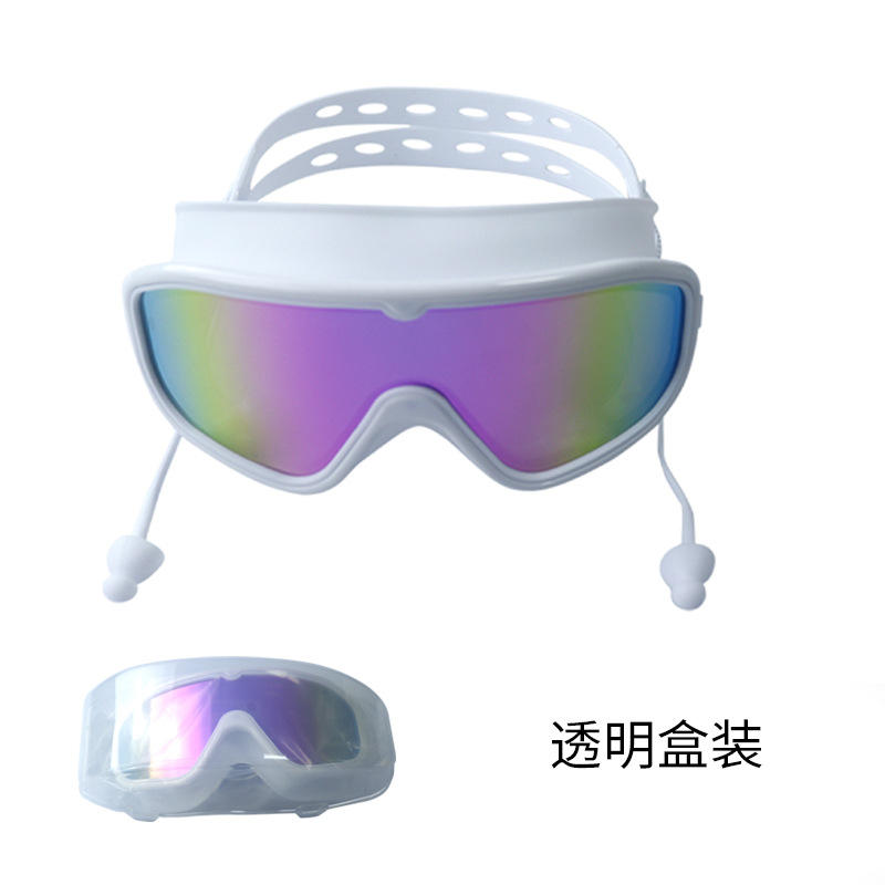 กรอบสีขาวพร้อมการชุบไฟฟ้าสีแดงสดใส (ถุง OPP)