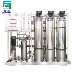 Sistem Osmosis terbalik baja tahan karat 1000L/H Filter pengobatan air minum ramah lingkungan dengan pompa & PLC - Product Image 4