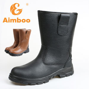 أحذية عمل للتعدين عالية الوضوح مقاومة للماء بسعر الجملة، أحذية أمان بمقدمة فولاذية مقاومة للماء لشركات البناء - Product Image 5