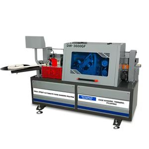 Máquina Automática para Enchapar Cantos de PVC DW3600, con Funciones de Encolado, Raspado y Limpieza, Motor de Alta Potencia para Trabajos en Madera, Melamina y Tableros MDF - Product Image 2