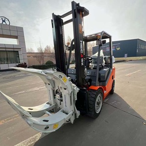 Chariot élévateur à essence/GPL <span class=keywords><strong>HECA</strong></span> 2T/2.5T/3T/3.5T 2026, mât bi-étages 3M/6M, 4 roues, déplaceur latéral, pour manutention de conteneurs portuaires, CE EAC - Product Image 6