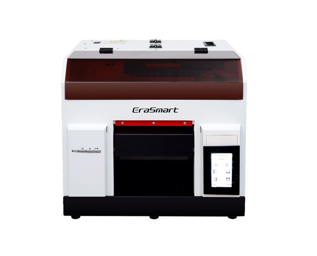 UV Flatbed Mini Size A4 Printer Inkjet 3D Printer for Phone Shell Leather Crystal Acrylic Card Disk Glass Printing Machine