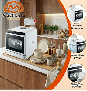 Oem <b>Mini</b> Countertop Dishwasher Top-fill Water 5 Place Settings Portable Dish Factory Compact Design Saves Space and Fits - Product Image 2