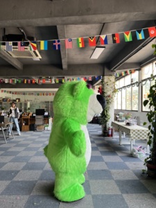 2m 2.6mカスタマイズカラーインフレータブル<span class=keywords><strong>STRAWBERRY</strong></span>マスコットコスチュームファースーツコスプレカーニバルハロウィン大人用 - Product Image 6