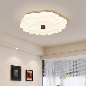 Lustre carré moderne en aluminium, ampoules néon blanc chaud 3500K, mini, dimmable, CRI 90, RGB, 24W, pour salon, surface IP32 - Product Image 4