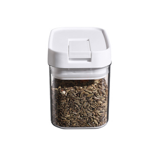 Food Storage Jars Cylinder Airtight Clip On Lid For Kitchen Grain Spice Tea Milk Powder <b>Container</b> 500Ml 1L 2L Set - Product Image 5