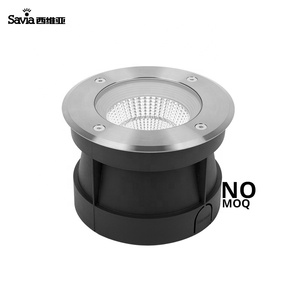Spot lumineux Led encastrable dans le sol, imperméable conforme à la norme <span class=keywords><strong>IP67</strong></span>, éclairage d'extérieur, idéal pour une piscine ou un plancher, technologie Cob, 1 unité - Product Image 1