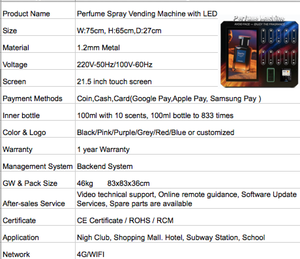Distributeurs automatiques <span class=keywords><strong>de</strong></span> parfum et <span class=keywords><strong>de</strong></span> Cologne à 10 vaporisateurs et 5 flacons, en promotion en <span class=keywords><strong>France</strong></span>, pour petites boutiques, salles <span class=keywords><strong>de</strong></span> jeux, restaurants et usage <span class=keywords><strong>commercial</strong></span> - Product Image 4