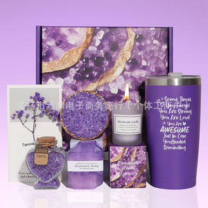 Coffret cadeau de bain haut de gamme pour la fête des mères, la Saint-Valentin, un anniversaire - Product Image 1