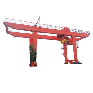 45T Double Girder <strong>Rail</strong> <strong>Mounted</strong> Container Lifting <strong>Gantry</strong> <strong>Crane</strong> Price - Product Image 4