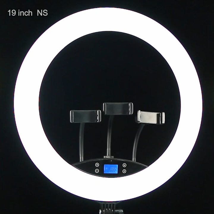 Photographic Tiktok Lamp 19 Inch Beauty Selfie Led Digital Ring
