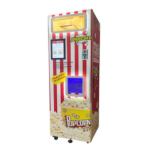Remolque expendedero de comida con máquina de palomitas de maíz, máquina expendedora de películas - Product Image 1