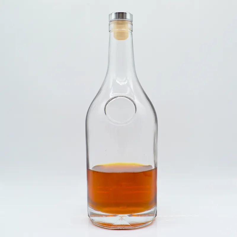 Minigarrafa de vidro patron tequila, 50ml mini garrafa de vidro a granel 50cl 750ml gin vodka compre bong garrafa de licor pintada atacado