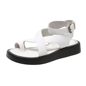Nuevas Sandalias Planas de Verano para Mujer, Talla Grande, Transpirables, Punta Abierta, Plataforma, Suela Gruesa de Goma, Ligeras, a la Moda - Product Image 2