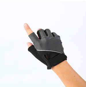 2026 Wholesale Custom Logo Breathable <b>Weight</b> Lifting Training Workout Riding Cycling Half Finger Gym <b>Gloves</b> Men - Product Image 3