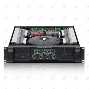1200W 4 Channel 4 Ohm CLASS H Professional Digital Amplifier <b>Stereo</b> 3U Power Amplifier for Subwoofer High-End Large Performance - Product Image 3