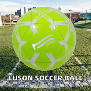 Luson profesional tamaño personalizado 5 balón de fútbol chico adulto PU cuero PVC partido máquina cosido al por mayor precio de fábrica OEM - Product Image 2