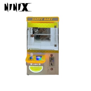 Factory Super Mini Claw Machine Small Coin-Operated <b>Arcade</b> Game Toy Crane Bill Acceptor for Sugarcane for Small Spaces - Product Image 5