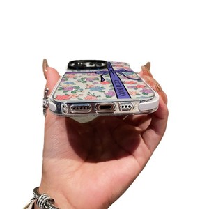 Coque de téléphone à motif floral OEM d'usine, bon <span class=keywords><strong>prix</strong></span>, pour <span class=keywords><strong>iPhone</strong></span> 16 15 14 13 12 11 Pro XR XS <span class=keywords><strong>8</strong></span> 7 Plus, en TPU souple, double couleur - Product Image 5