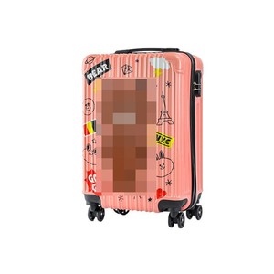 <span class=keywords><strong>Valise</strong></span> à roulettes <span class=keywords><strong>grande</strong></span> <span class=keywords><strong>taille</strong></span> 20 pouces pour adulte, motif dessin animé mignon, collection 2022 - Product Image 5