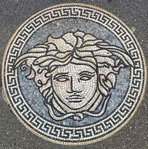 YUSHI Best Seller Artistic Splicing tessere di mosaico di marmo personalizzabili piastrelle per pavimenti in pietra naturale per la decorazione interna ed esterna - Product Image 2