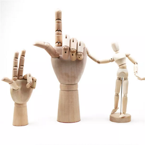 Maniquí Articulado de Madera para <span class=keywords><strong>Dibujo</strong></span> Artístico, Figura Humana en Miniatura para Bosquejar - Product Image 4