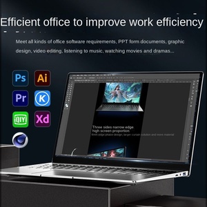 2025 New 15.6 Inch Mỏng Ánh Sáng Máy Tính Xách Tay Vân Tay Mở Khóa <span class=keywords><strong>Intel</strong></span> I3 I5 I7 I9 Bộ Vi Xử Lý Máy Tính Xách Tay - Product Image 4