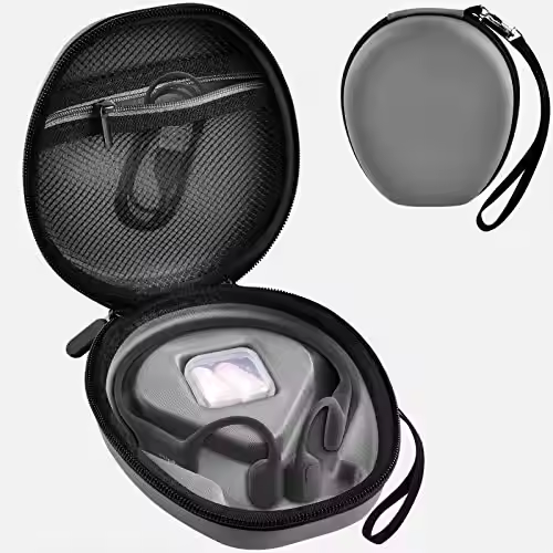 Travel Sports Wireless Bluetooth Earphones Open Ear Case with Bone Conduction Waterproof EVA Case