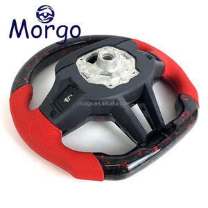 Volant de direction en fibre de carbone personnalisé pour voitures BMW avec LED RPM pour M2 M3 M4 M5 F10 F20 F30 F80 F90 G20 G30 G80 G82 Style Racing - Product Image 6