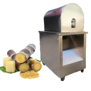 Descascador automático para açúcar, máquina de descascar de baixo investimento para processamento de alimentos