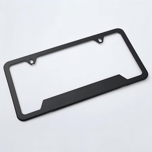 Nuovo Porta <span class=keywords><strong>Targa</strong></span> in Fibra di Carbonio, Design Semplice Universale, Accessorio <span class=keywords><strong>Auto</strong></span> Esterno Molto Venduto - Product Image 2