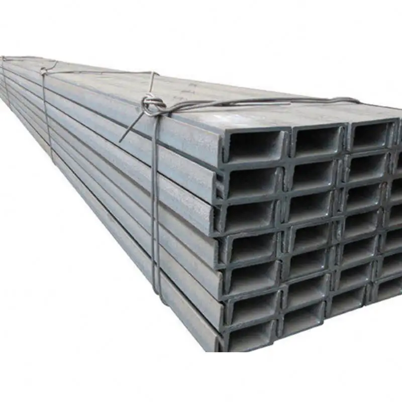 धातु धज्जी जस्ती गर्म डूबा अकड़ रोलिंग प्रोफ़ाइल Drywall 100mm X 50mm चैनल स्टील