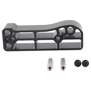 Cales de surélévation de pédale d'accélérateur en alliage d'aluminium pour Ford Focus 2013-2018 ST RS, pièce de mise à niveau JTB04-BK - Product Image 1