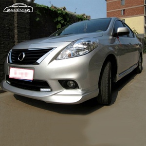 Kit de Carrocería Carlong de Alta Calidad Directo de Fábrica para Sunny 2011-2013, Juego Completo con Imprimación Negra, Mejora de Labio Delantero y Lateral - Product Image 2