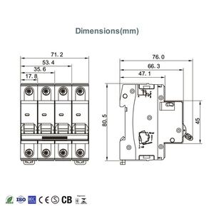מחיר מפסק זרם KORLEN AC 6KA בעל תו תקן CE - Product Image 3