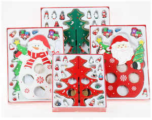 Ornements <span class=keywords><strong>de</strong></span> <span class=keywords><strong>Noël</strong></span> créatifs pour cadeaux <span class=keywords><strong>de</strong></span> vacances, jouets <span class=keywords><strong>de</strong></span> <span class=keywords><strong>Noël</strong></span>, ornements <span class=keywords><strong>en</strong></span> <span class=keywords><strong>bois</strong></span> faits à la main, bricolage, Père <span class=keywords><strong>Noël</strong></span>, bonhomme <span class=keywords><strong>de</strong></span> neige - Product Image 2